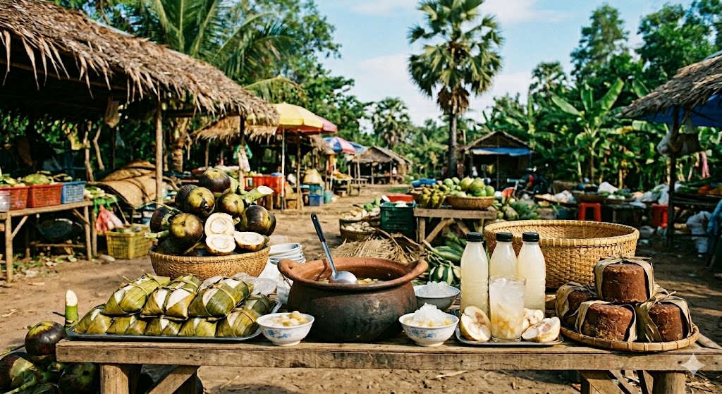 Các món ăn, thức uống đặc trưng chế biến từ thốt nốt