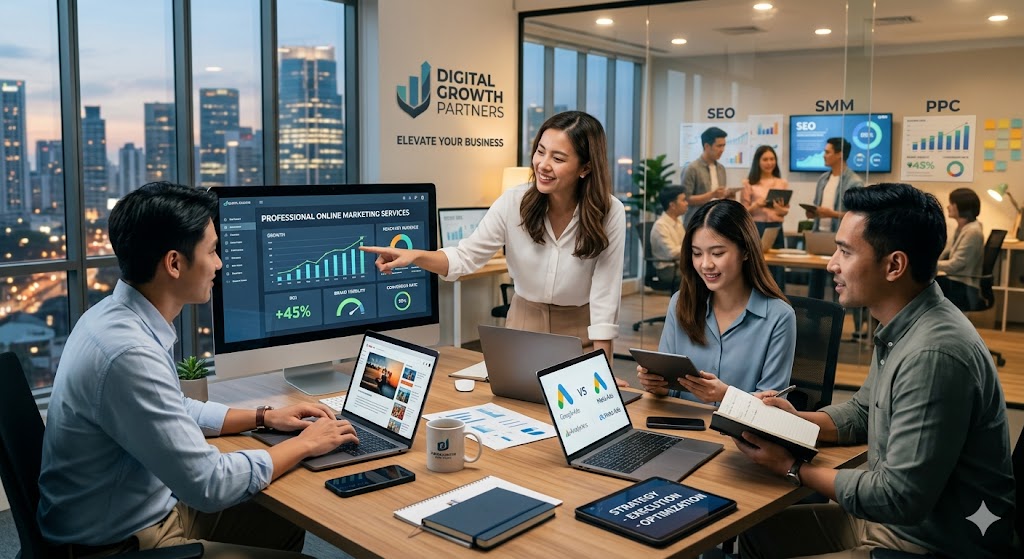 Lợi ích khi sử dụng dịch vụ Marketing Online chuyên nghiệp