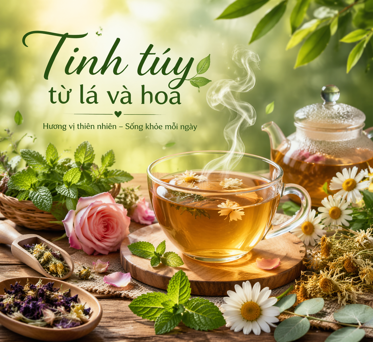 Nguồn Gốc Trà Thảo Mộc - Tinh Túy Từ Lá Và Hoa