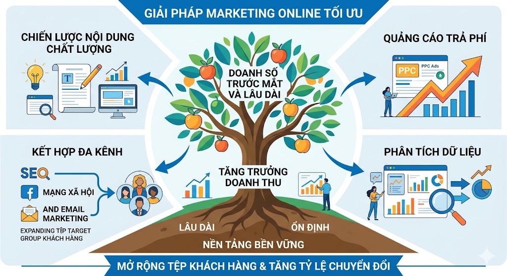 Giải pháp tối ưu giúp bứt phá doanh thu bền vững