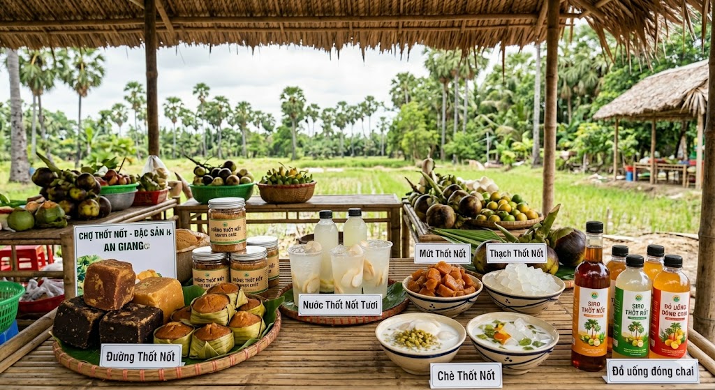 Các Hình Thức Chế Biến Thốt Nốt Phổ Biến Hiện Nay