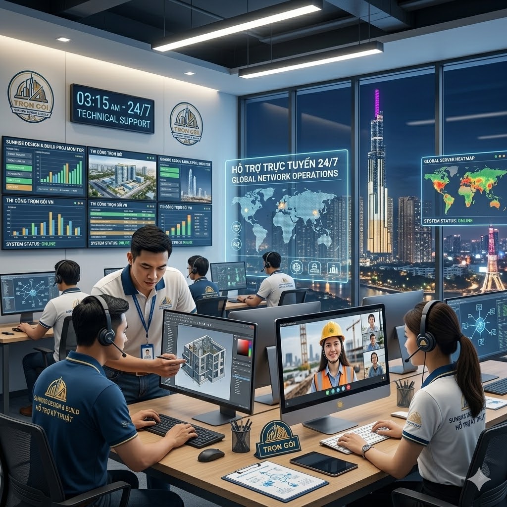 Dịch Vụ Về Hỗ Trợ Kỹ Thuật 24/7